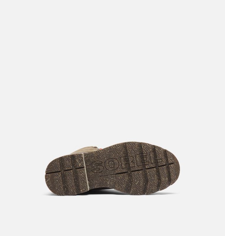 Sorel Dam Gummistövlar Khaki - Lennox™ Street Lace Mid - CED-562148